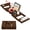 Brown, variant on Bamboo Bathtub Tray Caddy, Expandable Wood Bath Tub Tray Table for Wine, Tablet, Book, Spa Accessories, Bathroom Organizer, White