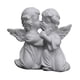 thumbnail image 1 of Figura de ángel hada de resina blanca, escultura de oración, decoración de escritorio, regalos Beso a la derecha, 1 of 9
