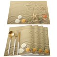 thumbnail image 2 of Beach StarConch Sand Table Runner Home Decor Tablecloth Wedding Party Dining Table Cover Kitchen Placemat, 2 of 4