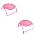 thumbnail image 4 of Greeniant Cama de malla de Metal para mascotas desmontable lavable invierno otoño hogar dormitorio pequeño Animal tumbado nido para Rosa 2piezas, 4 of 6
