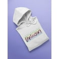 thumbnail image 3 of I'm A Unicorn Slogan  Hoodie Women -Image by Shutterstock, Female 3X-Large, 3 of 4