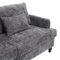 thumbnail image 4 of Chenille Fabric Loveseat with 500 lb Weight Capacity / Sturdy and Reliable, 4 of 6