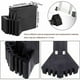 thumbnail image 2 of Pies de goma antideslizantes, seguros y antideslizantes con agarre fuerte y resistente al desgaste, compatibilidad versátil con la mayoría de los tipos de escaleras para una protección integral (4, 2 of 5
