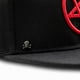 thumbnail image 4 of Gorra Plana Negra Unitalla Pentagrama Rojo, 4 of 5