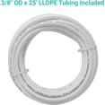 thumbnail image 3 of Refrigerator ice maker installation kit–25 feet 3/8 inch outer diameter hose for household appliance water inlet line, with brass water-stop type fittings and valves for quick installation, 3/8 inch, 3 of 4