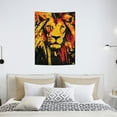 thumbnail image 5 of FCXZI Lion Print Tapestry Wall Hanging for Living Room Bedroom Decor 30*40in, 5 of 5
