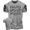 T-Shirt Heather Grey Branded, variant on Gymish Hard Work Works Workout T-Shirt for Men – Funny Gym Shirt, Lifting Tee, Athletic Gym Wear