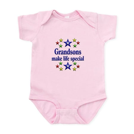 

CafePress - Grandsons Are Special Infant Bodysuit - Baby Light Bodysuit Size Newborn - 24 Months