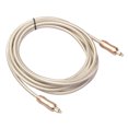 thumbnail image 1 of Cable óptico Audio Digital Cable De Fibra óptica Digital Platino A De Alta , Barra De Sonido Sunnimix  Cable de audio estéreo macho, 1 of 8