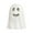 B, variant on Halloween Decoration Light Up Ghost Decorations Indoor Ghost Lamp Resin Decoration Ceramic White Ghost Figurines Ghost Statue Cute Ghost Sculpture Spooky Halloween Decor for Home Table Tray