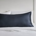 thumbnail image 2 of (3 pack) Mainstays Satin Body Pillowcase Cover, Navy, Zipper Closure, 20"x52", Versatile and Stylish for All Ages, 2 of 6