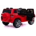 thumbnail image 5 of Toyota Land Cruiser 12V Kids Ride-On Car with R/C Parental Remote, LED Lights, MP3 Player, Safety Seatbelt, 5 of 10