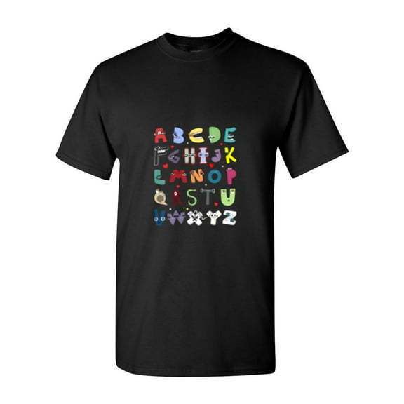 Funny Alphabet Lore From A To Z A Hi Letter For Kids And Girls Unisex T-Shirt, up to size 5XL