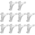 thumbnail image 1 of 10pcs Freezer Shelf Clips Refrigerator Support Hooks Cooler Shelf Brace, 1 of 3