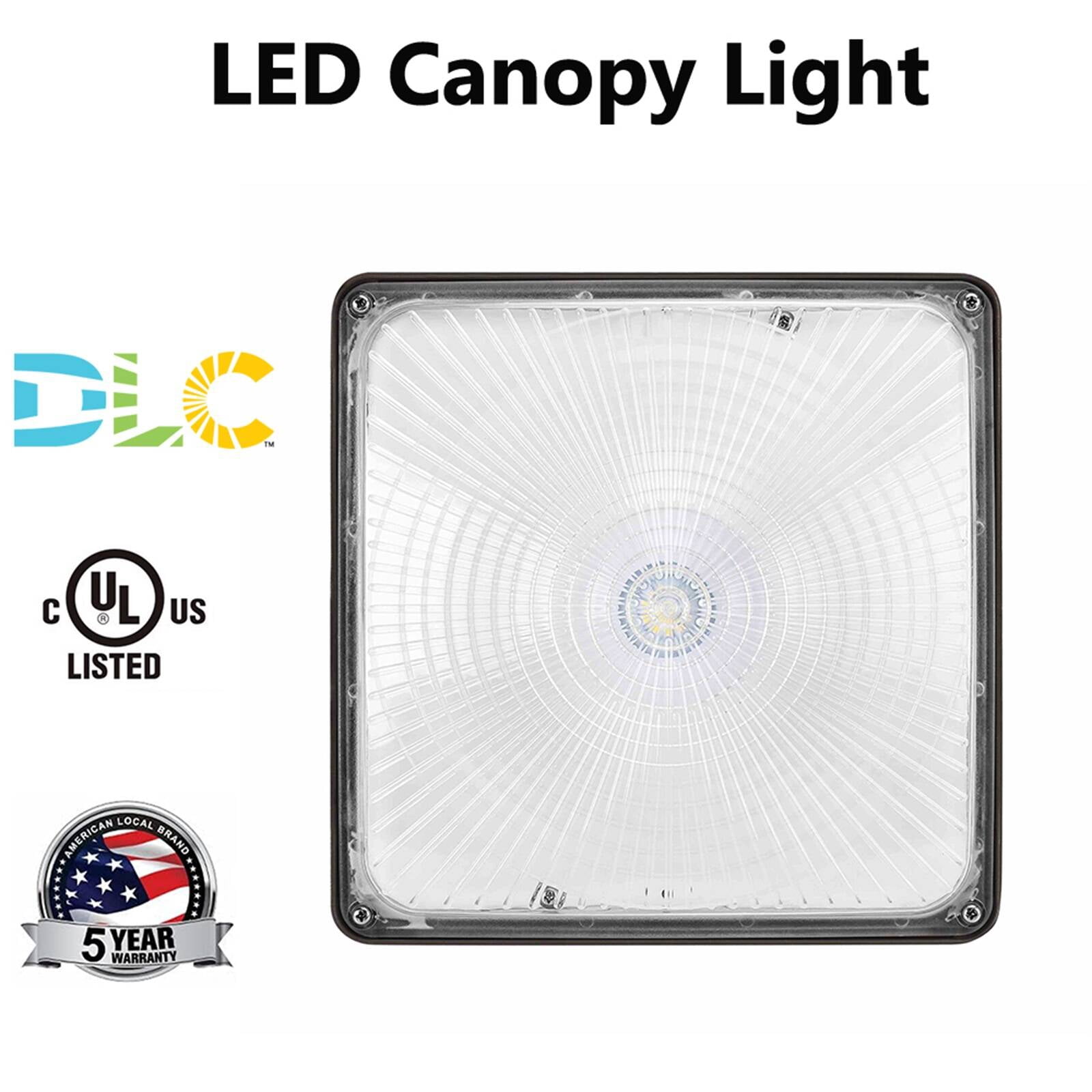 Chiuer 40W LED Slim Canopy Lights 4000K 5350LM 120-277V 1-10V Dimmable