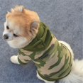 thumbnail image 2 of YUEHAO Dog Pet Clothes Hoodie Warm Sweater Puppy Coat Apparel L Pet Camouflage Sweatshirt L, 2 of 4
