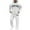 03#White, variant on Sweat Suits for Men 2 Piece Hoodie and Sweatpants Solid Color Zipper Sweat Hoodie Joggers Running Pants Set Fleece Winter Suits with Pockets White M