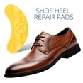 thumbnail image 3 of OUNONA 80Pcs Yellow Rubber Shoe Sole Protectors with Anti Slip Heel Pads for Shoe Stability, 3 of 8