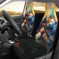 thumbnail image 2 of Yiaed Cool Cat With Sunglasses Print Car Seat Covers,Universal Auto Seats Protector Fits for Car,SUV Sedan,Truck,Automotive Seat Covers & Accessories(Two packs), 2 of 7