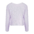 thumbnail image 4 of Sweaters for Women Suitable Fall and Winter Comfortable and resistant to pilling Purple S Womens Sweaters, 4 of 5