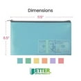 thumbnail image 2 of Better Office Products - Bag - leatherette - pastel assorted (pack of 6), 2 of 6
