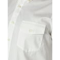thumbnail image 3 of Wrangler Men's Long Sleeve Western Button Down Lightweight Solid Twill Shirt, 3 of 3