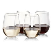Plastic Wine Gl Tyres2c Plastic Wine Gles Personalized Crystal Clear Gl Stemless Poolside