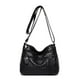 thumbnail image 1 of Sywqhk Bolso Bandolera De Moda Para Mujer, Bolso De Hombro De Cuero Suave (Negro) Sywqhk Para estrenar, 1 of 8