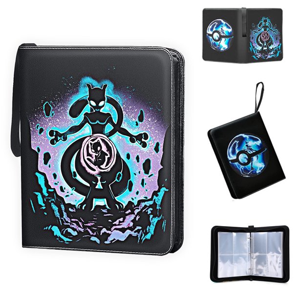 SytleCarry Card Holder Binder, 4 Pocket Trading Cards Binder, 400