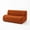 Brown, variant on Vorthio 3-Seater Modular Sectional Sofa, Boneless Sherpa Couch with High-Density Foam Support, No Assembly for Living Room White