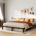 thumbnail image 3 of MAROUTE Heavy Duty Metal Bed Frame – 10" High Platform, 800 lbs Capacity, No Box Spring Needed, Under Bed Storage, Full, 3 of 8