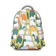 thumbnail image 4 of Cute Baby Dinosaur Backpack for Student Cartoon Dino Pattern Watercolor Roaring Design for School Student Colorful Nature, 4 of 6