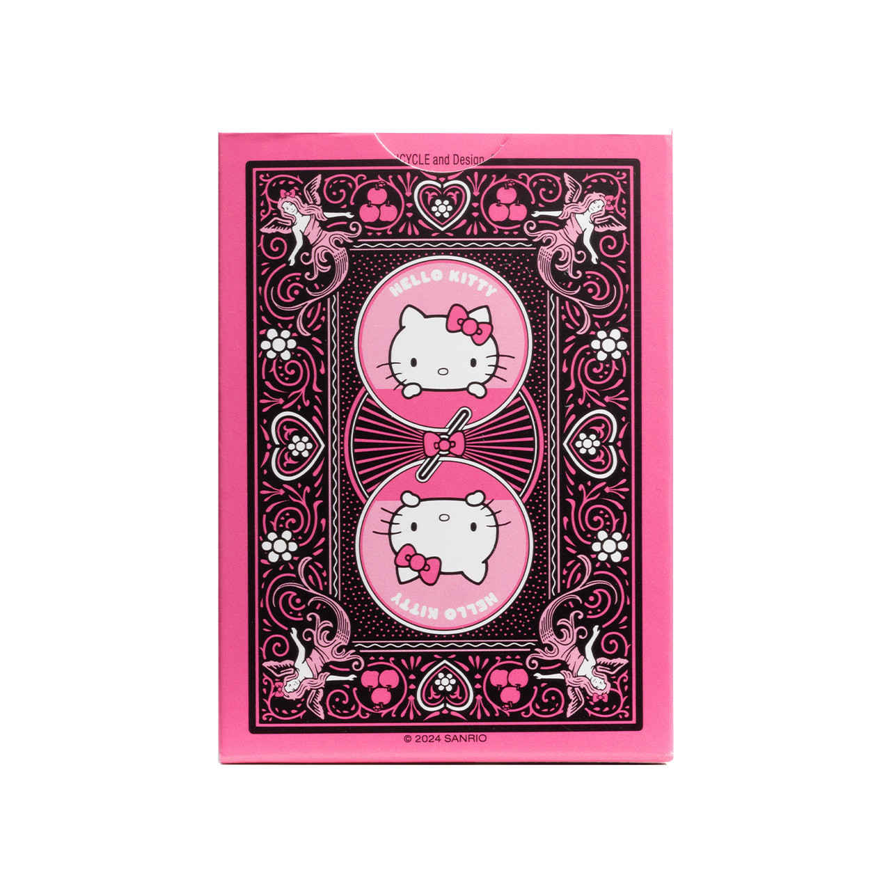 Bicycle Hello Kitty Black and Pink Playing Cards photo 3