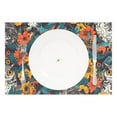 thumbnail image 2 of Ryvnso 1 Piece Placemats Owl in Sunflowers Dining Mats Heat-Resistant Non-Slip Washable Table Mat, 2 of 8