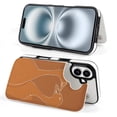 thumbnail image 3 of Compatible with iPhone 11 12 13 mini 14 15 16 Pro Max Plus Wallet Case with Card Holder, PU Leather Kickstand Card Slots Case ( Goose, iPhone 12 Pro Max), 3 of 7