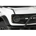 thumbnail image 2 of Convient 2021-2024 Ford Bronco GT Styling Housse de Phare GT2160X Couverture Complète; Sans Design; Fibre de Carbone; Acrylique; Ensemble de 4, 2 of 4