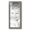 thumbnail image 2 of ArtToFrames 8" x 19" Gray Picture Frame, 8x19 inch Gray Wood Poster Frame (WOM-4433),  Pack, 2 of 8