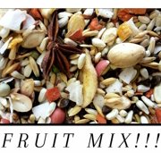 PARROT Medium & Large Fruit & Vegetables Food Mix Cockatoo Grey Macaw !!