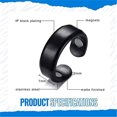 thumbnail image 2 of Anillo Magnético Abierto Anillo Adelgazante Cuidado De La Salud Anillos De Dedo 2 Uds Kearding CE007788-04, 2 of 6