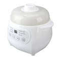 thumbnail image 1 of Olla Para Estofado Eléctrico, 200W, Protección Contra Sobrecalentamiento, Capacidad De 1L, Tapa Transparente, Miniolla Para Estofado De Cerámica Para El Hogar, 1 of 7