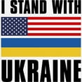 thumbnail image 3 of CafePress - I Stand With Ukraine Long Sleeve T Shirt - Unisex Cotton Long Sleeve T-Shirt, 3 of 4