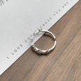 thumbnail image 4 of Braided line ring, S925 sterling silver smooth ring, versatile ring, simple and compact ring, 4 of 5