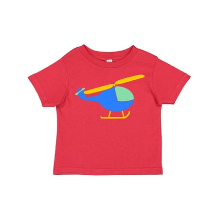 

Inktastic Cute Blue Helicopter Boys or Girls Toddler T-Shirt