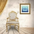 thumbnail image 3 of LightBoxJournal 12x12 Gold Ornate Wood Framed with Double Matting Museum Art Print Titled - Gypsy Sea Blue V5 3, 3 of 4