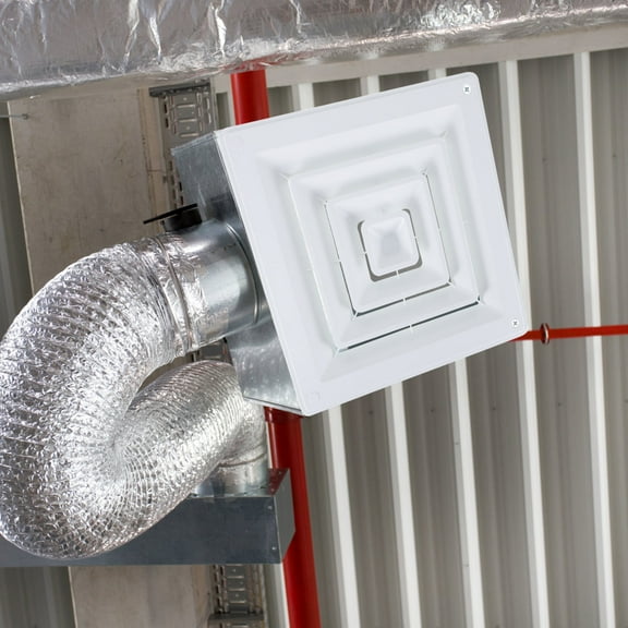 HEALEEP 1Pcs Ventilation Grille Ceiling Application White Color For Homeowners 25X25X1.5In