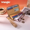 thumbnail image 7 of Wrangler Wallet Purse for Women Gradient Wristlet Wallet with Credit Card Holder, Tan, 7 of 7