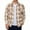 Khaki, variant on RYRJJ Mens Flannel Shirts Jackets Casual Shackets Button Down Long Sleeve Plaid Shirt Lightweight Jacket Outwear with Pockets(Coffee,4XL)