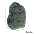 thumbnail image 3 of Mochila Escolar Resistente de Diseño de Dinosaurios de Gran Capacidad Genial, 3 of 3