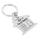 thumbnail image 4 of Housewarming 2025 Keychain Nuestro primer llavero de acero inoxidable en casa Anillo de llave de llave de metal Charmas para parejas vecinos amigos de la familia, 4 of 6