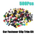 thumbnail image 1 of 500pcs Car Trim Kit Door Panel Retainer Clips Rivet Fastener Flaps Push Plastic, 1 of 4